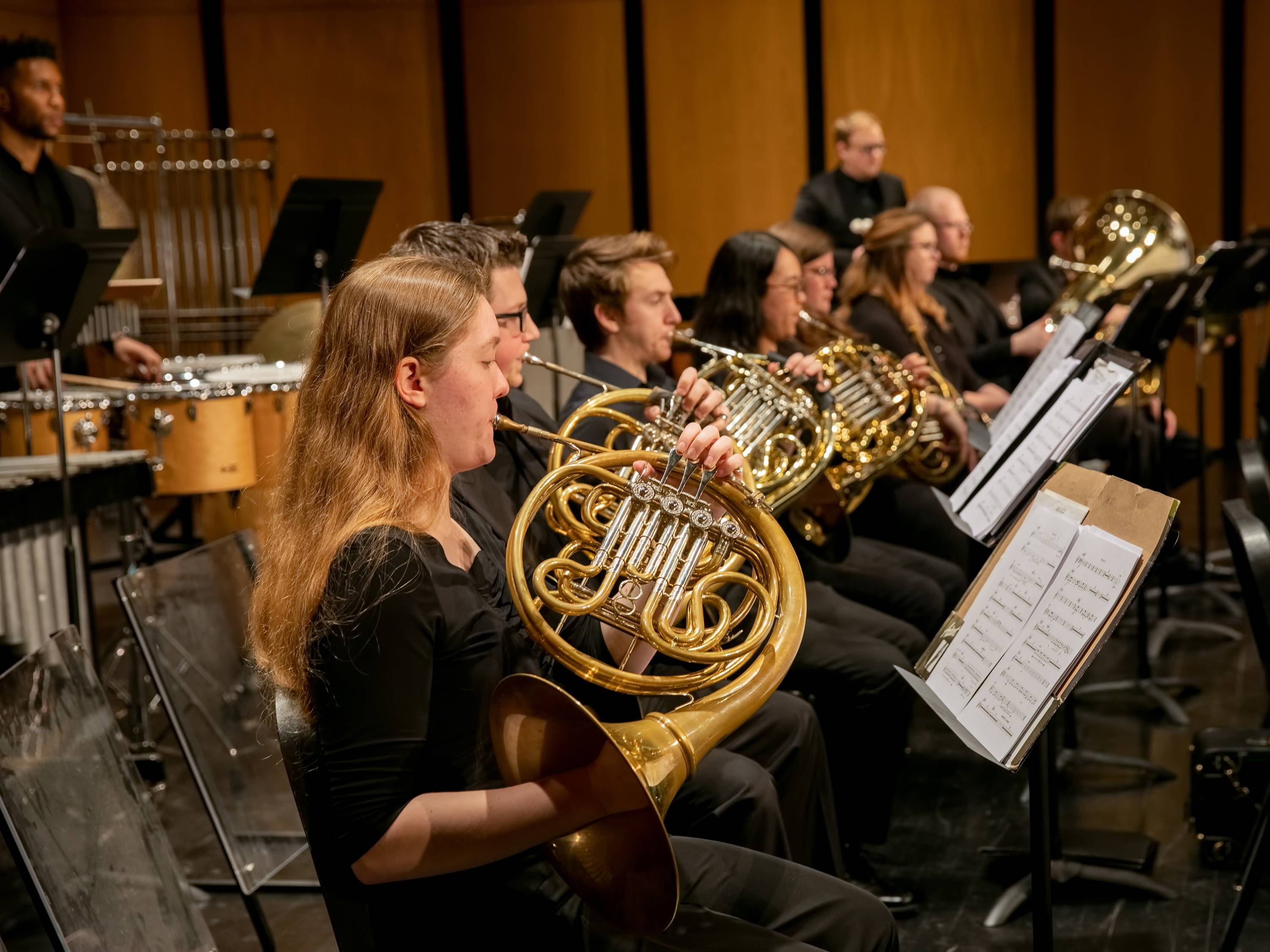 This is an image of our French Horn section