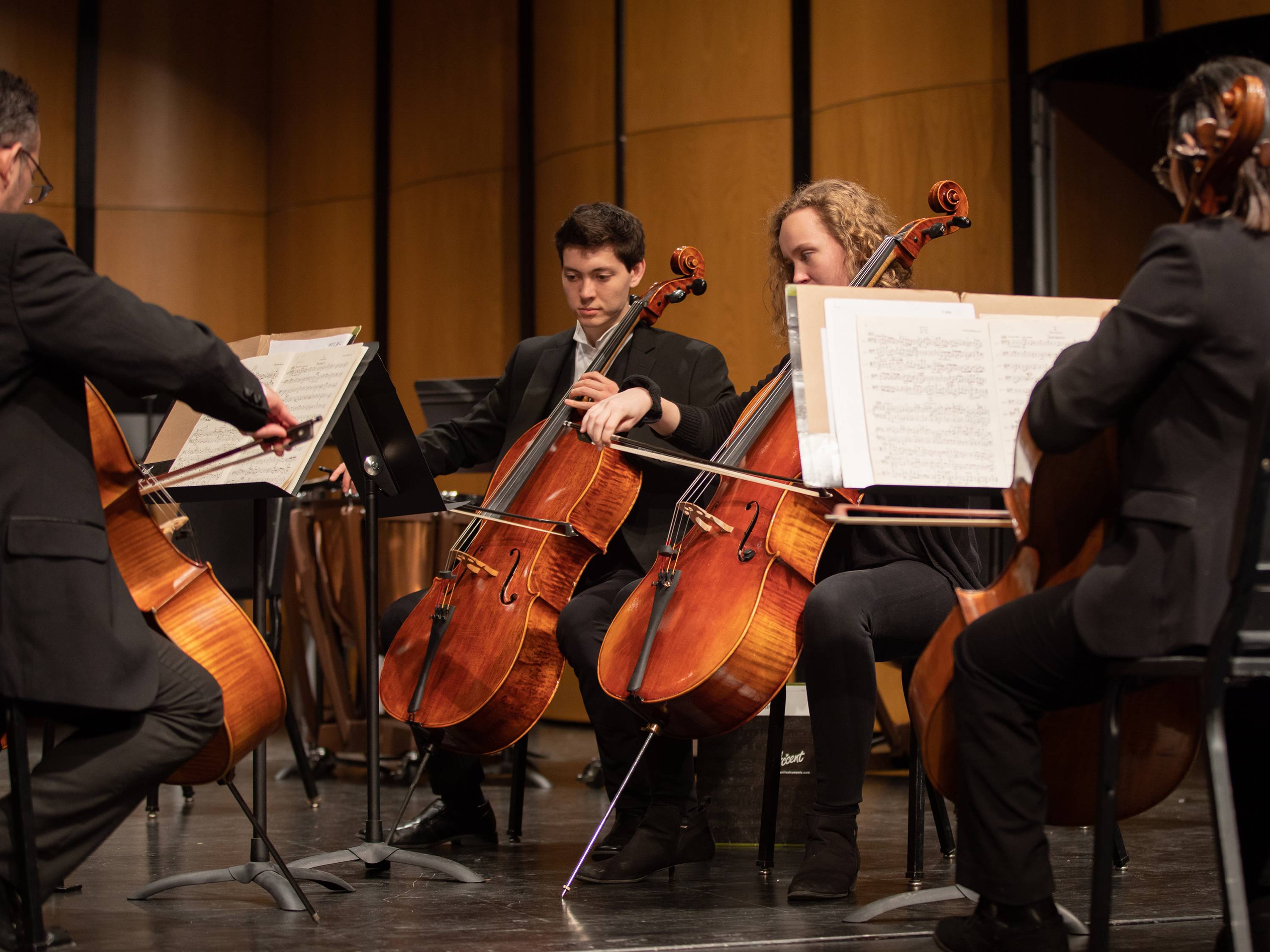 our cello players