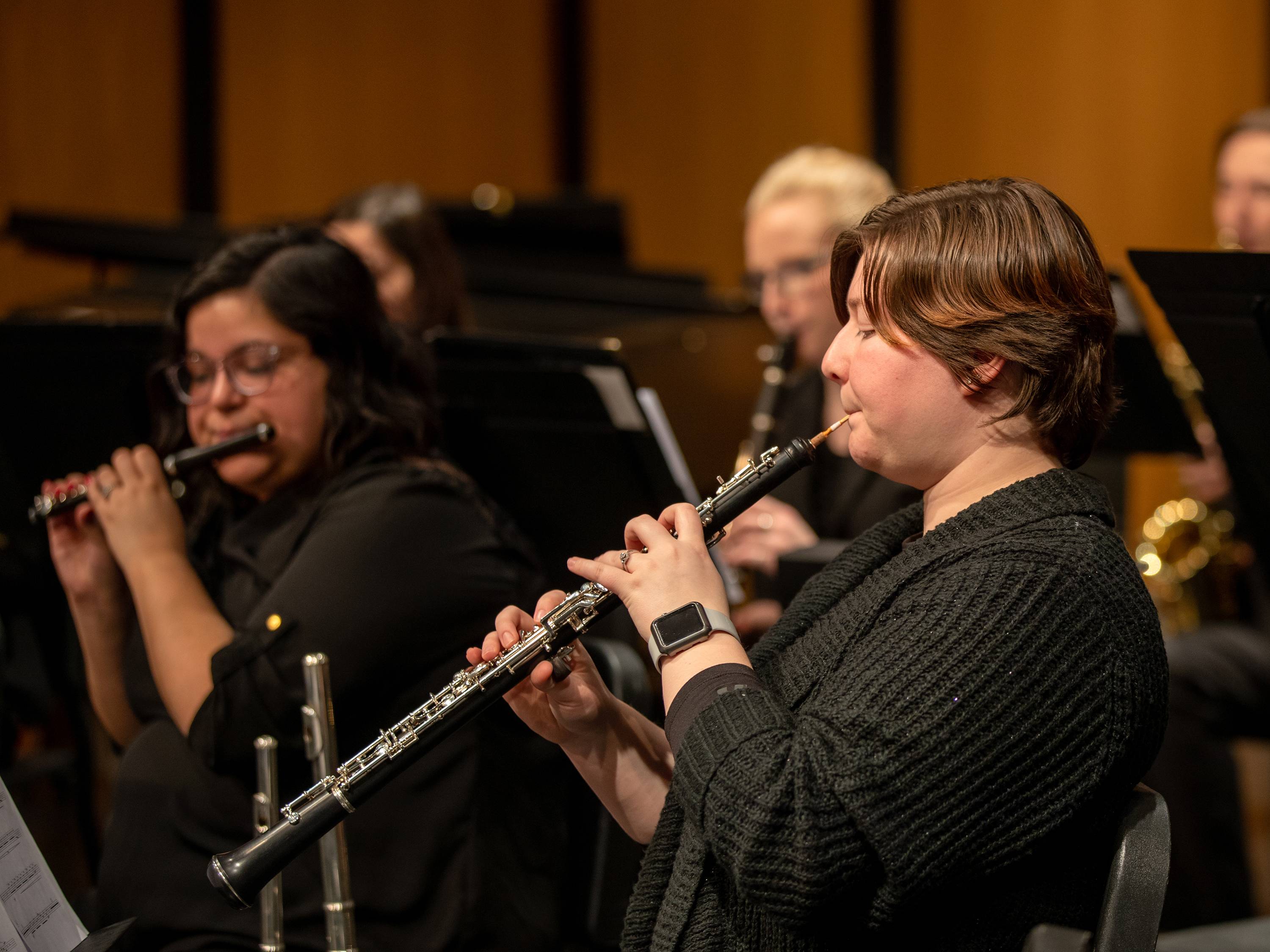 an oboist