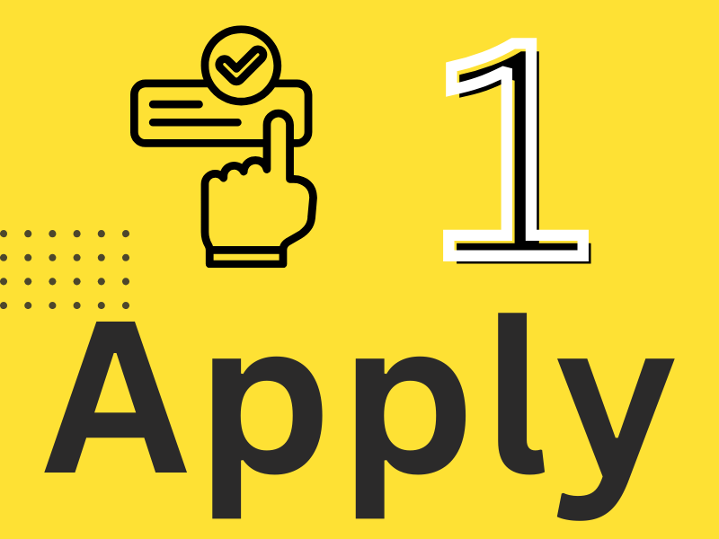 apply Four easy steps - step 1