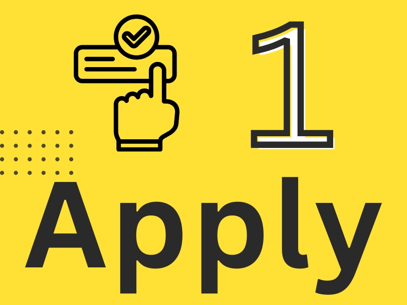 apply Five easy steps - step 1
