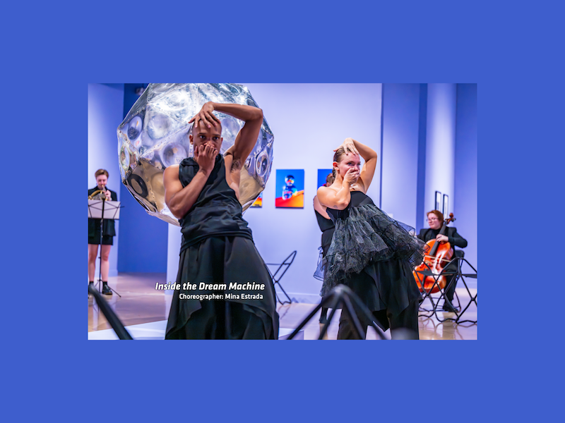 dancers in the Ulrich Museum