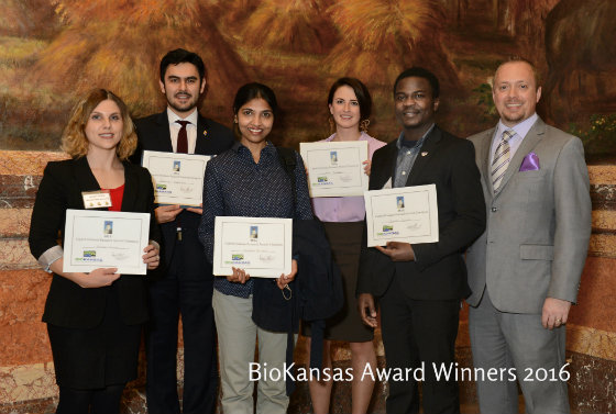 BioKansas Award Winners