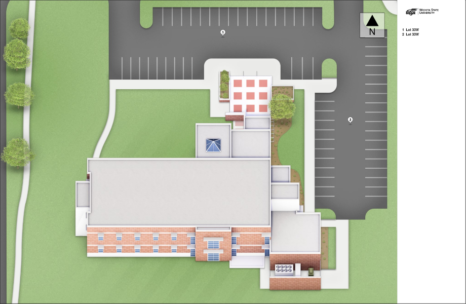 WSU AEGD Delta Dental Clinic Parking Map