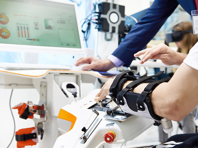 robotics rehab device for hand