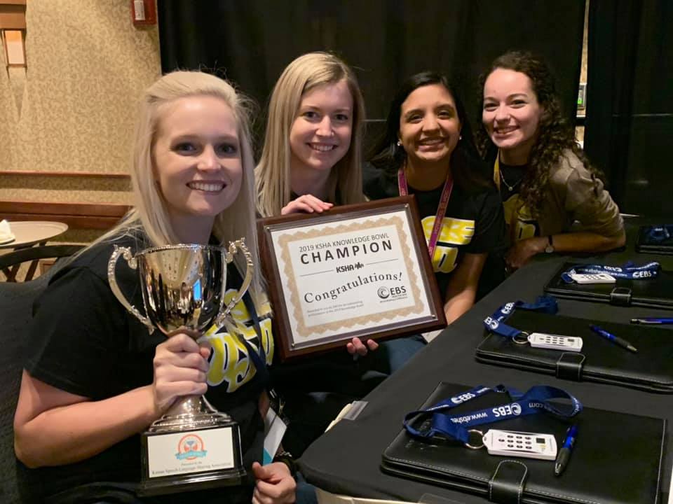 KSHA Praxis Bowl winners 2019