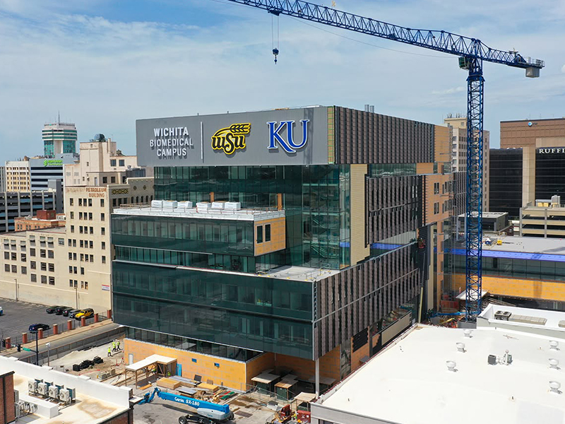 Wichita Biomedical Campus sign