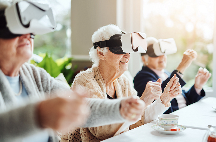 Older adults virtual reality driving