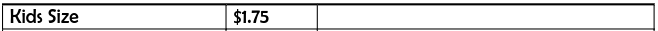 Kids Size