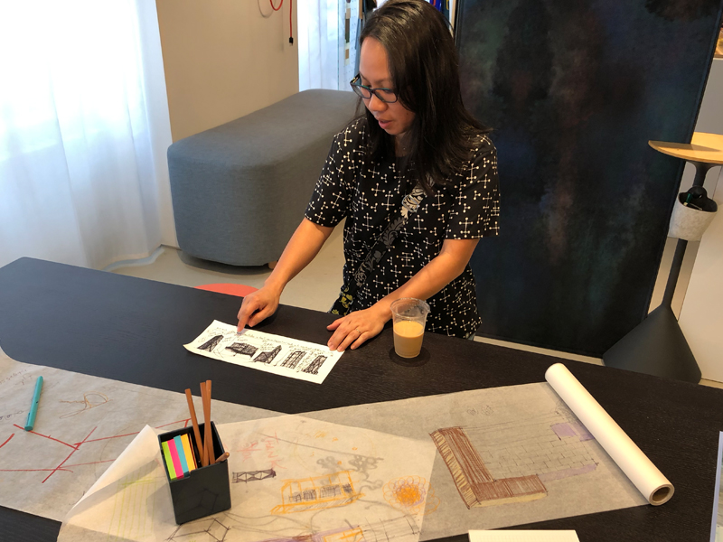 Fennie Christensen at I+NV Bootcamp