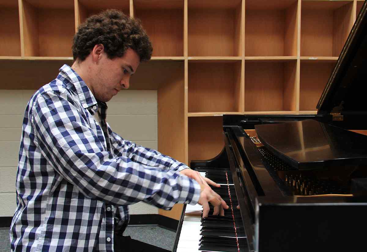 As just a freshman, piano major Patrick Orr won the grand prize in the Kansas City Symphony Young Artist Competition.