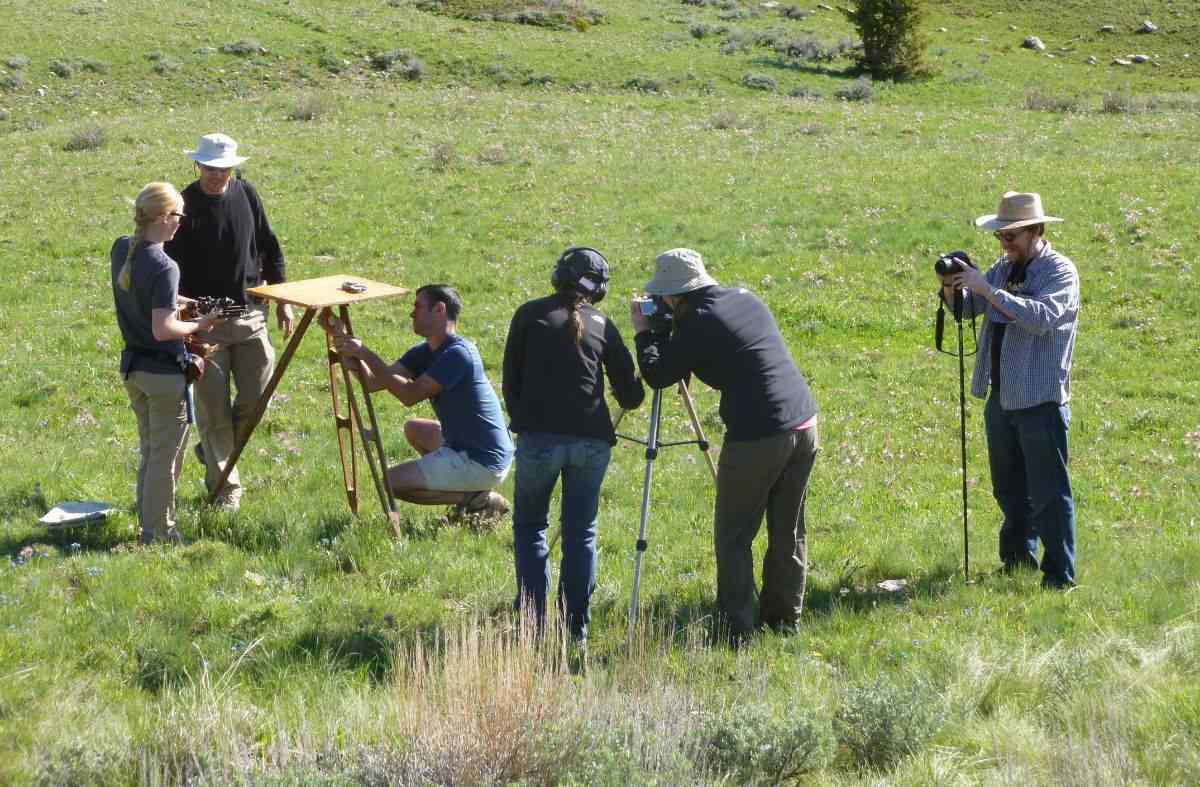 Geology students gained field study experience in Wyoming.