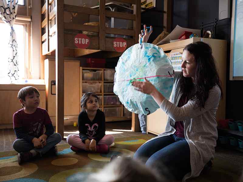 The Teacher Apprentice Program™ lets para educators earn their bachelor's while still working in the classroom.