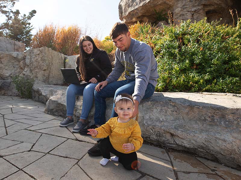 Family at Keeper of the Plains