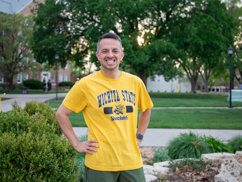Ben on campus