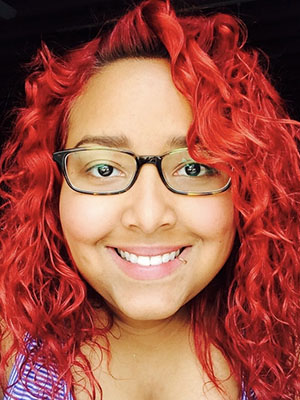 Close up of 2020 ALOTY Winner, Inneke Vargas. 