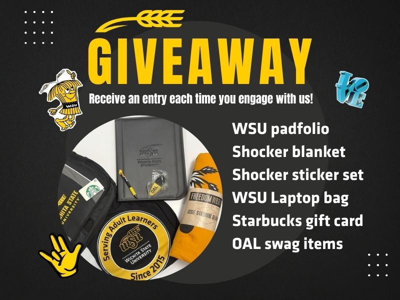 OAL Week Giveaway: Padfolio, blanket, giftcard, laptop bag, and other OAL Swag