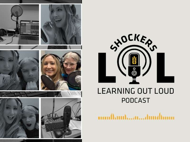 Pam and Amber Podcast Mic