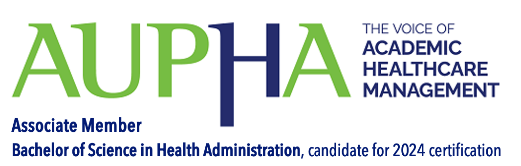 Associate Member of Bachlor of Science in Health Administration, candidate for 2024 certification