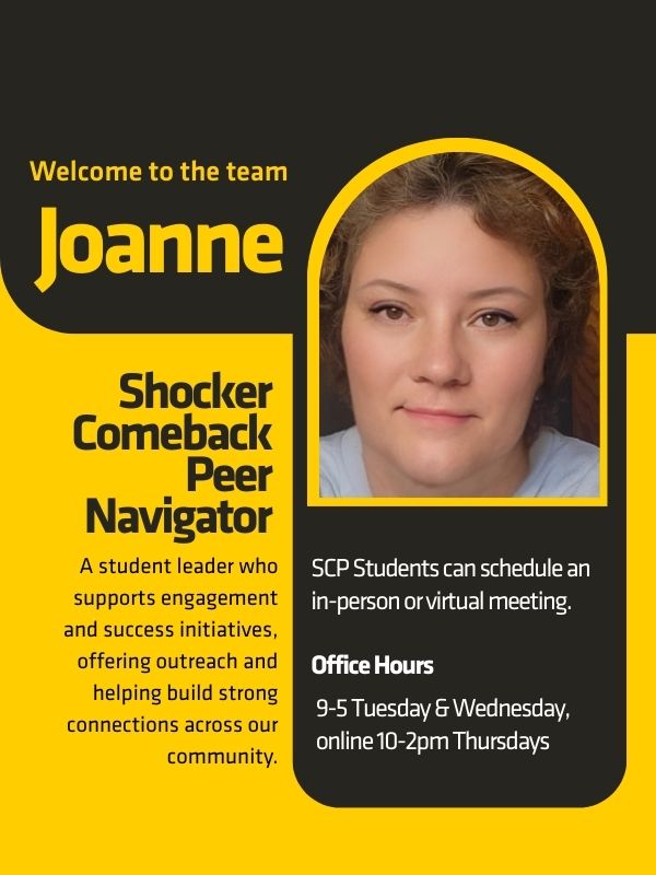 Joanne Fulton, Shocker Comeback Program Peer Navigator