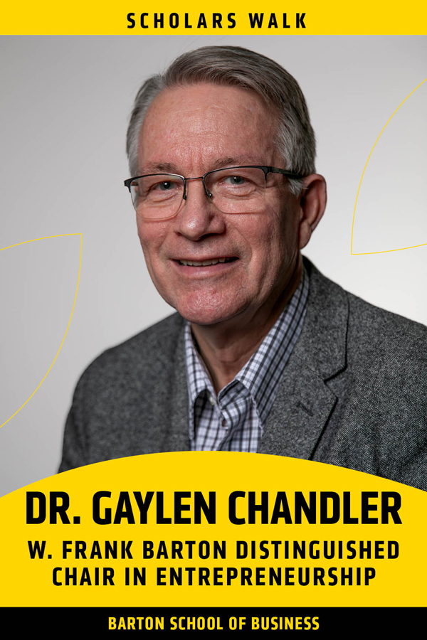 Scholars Walk: Dr. Gaylen Chandler