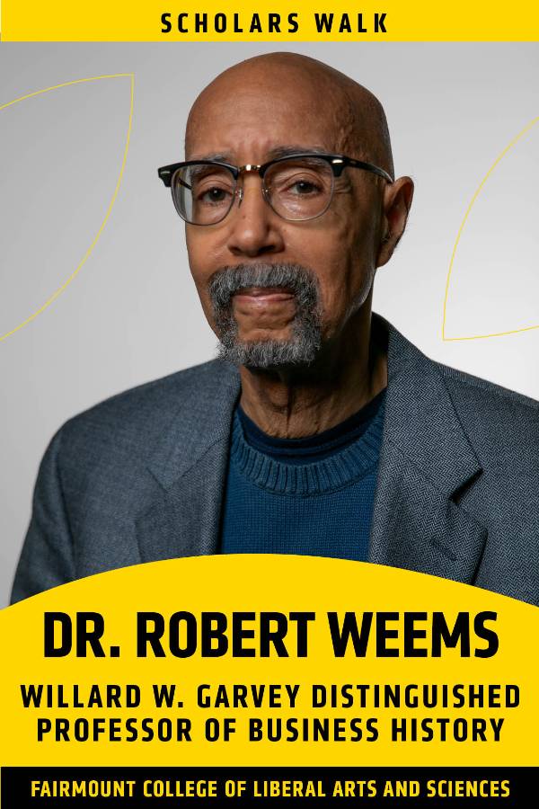 Scholars Walk: Robert Weems Jr.