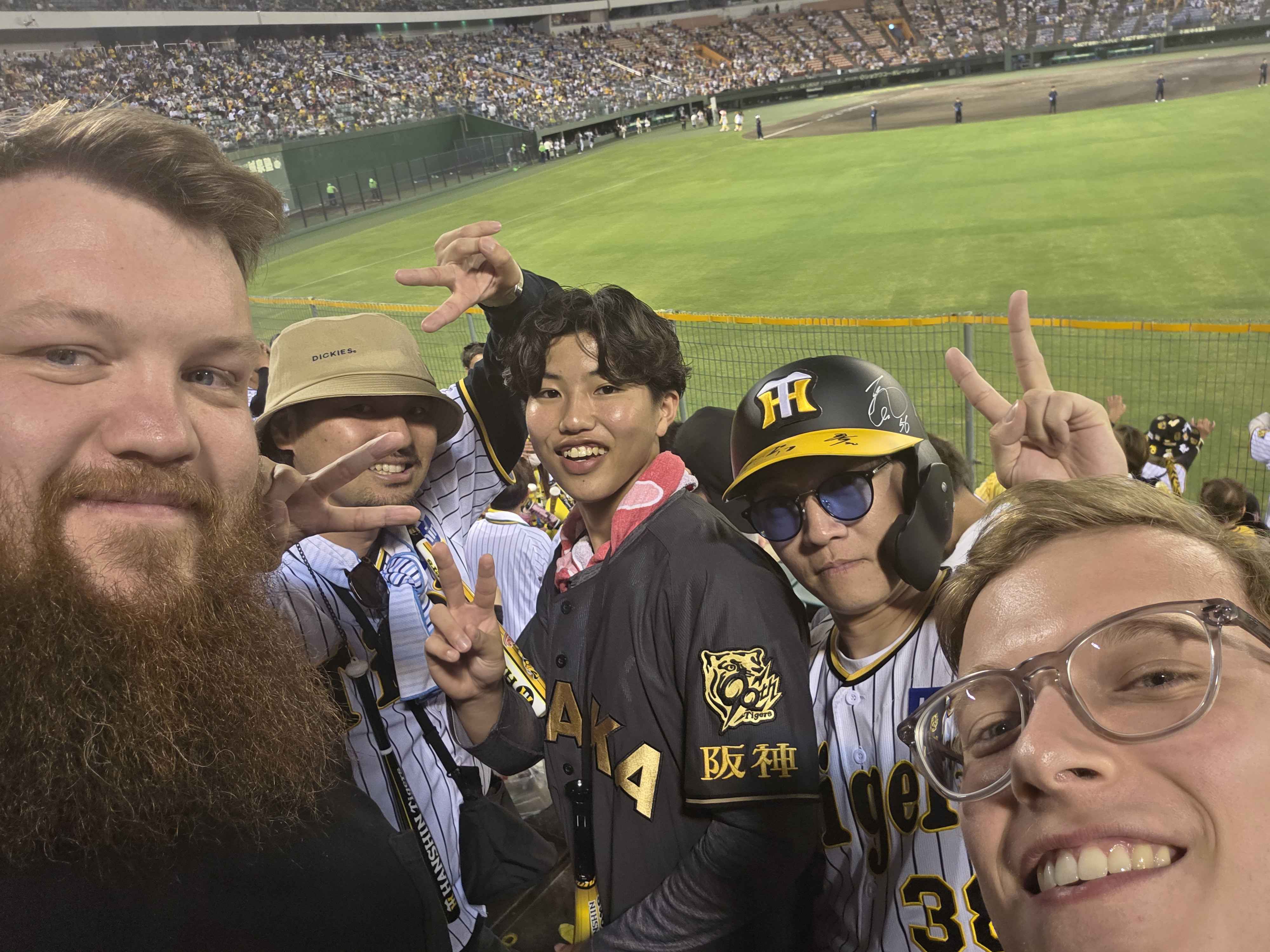 Anthony with friends