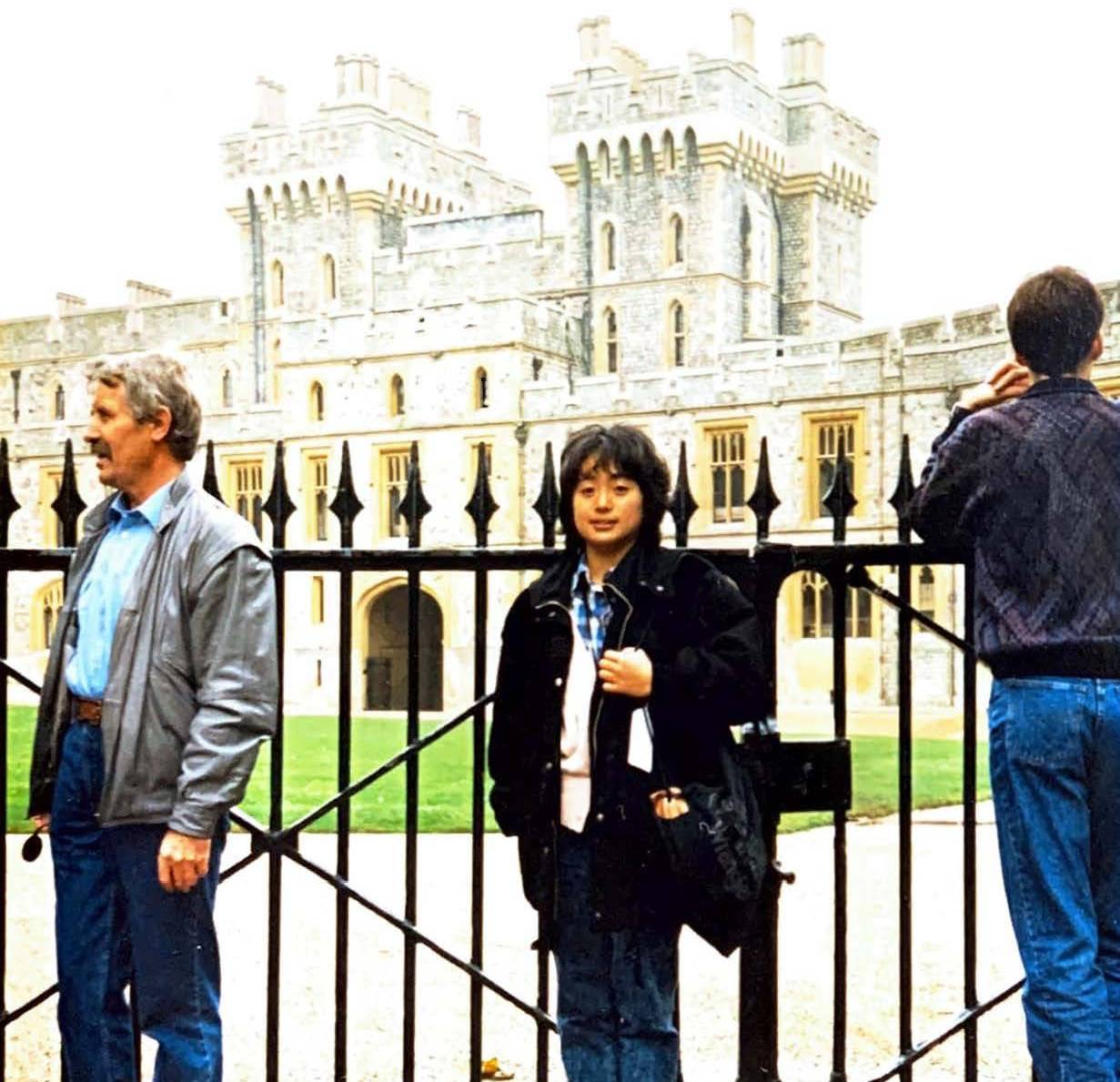 Yumi in England