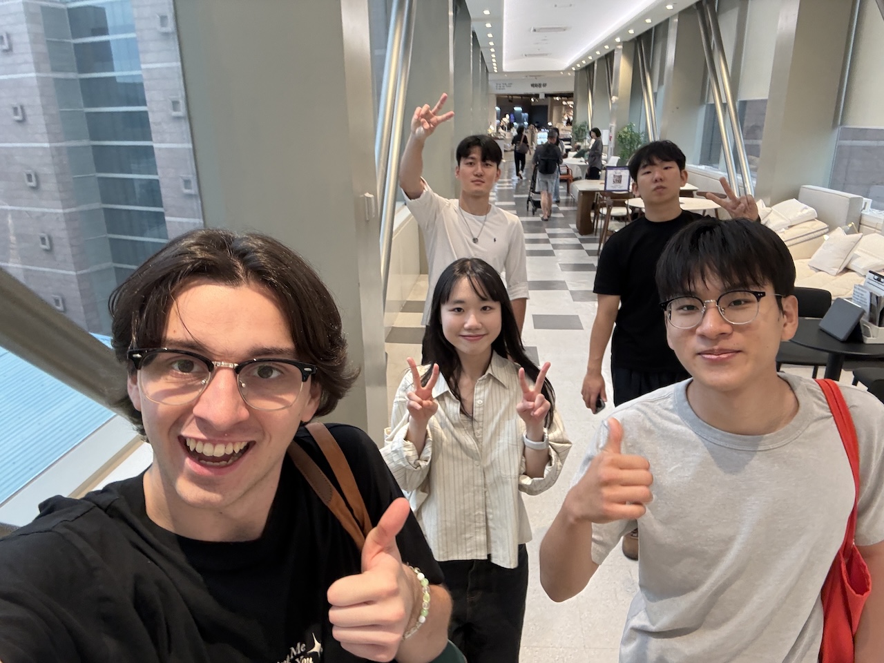 Alexander with friends