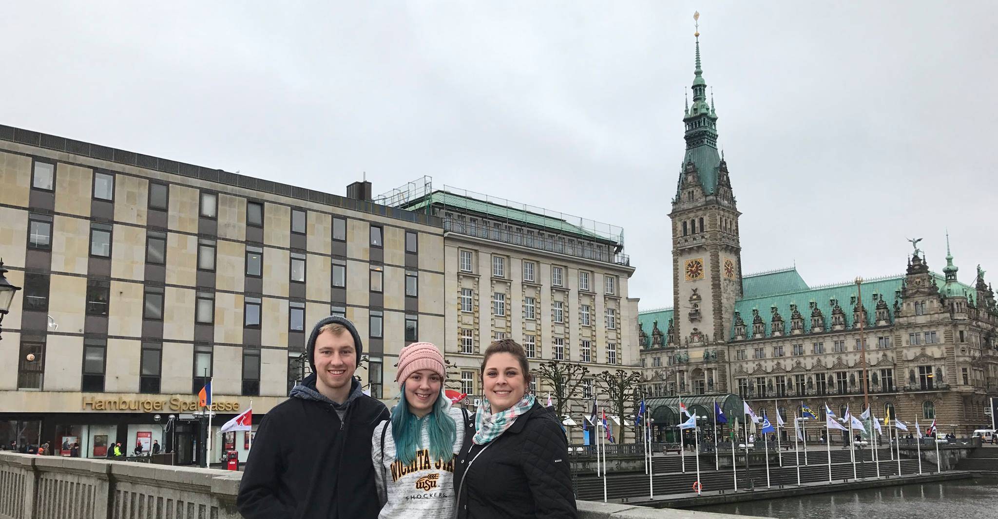 WSU students in Hamburg