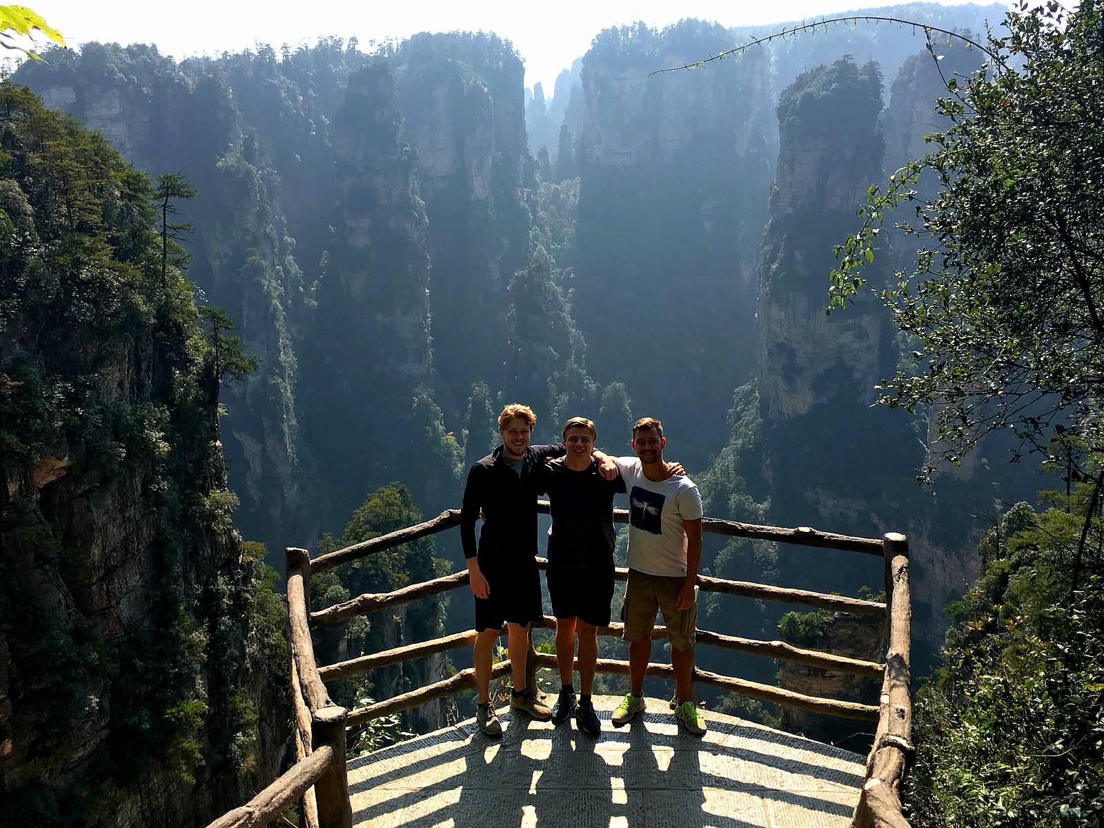 Students in Avatar Mountains