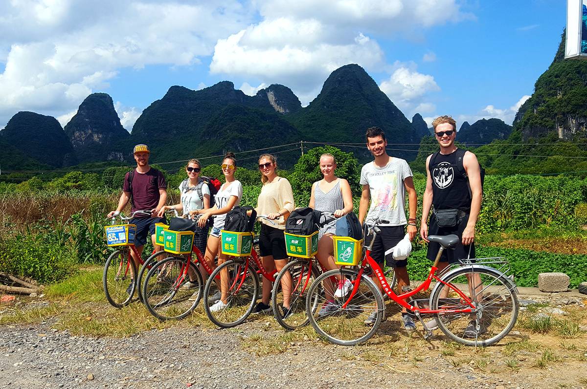 Biking in Yangshuo