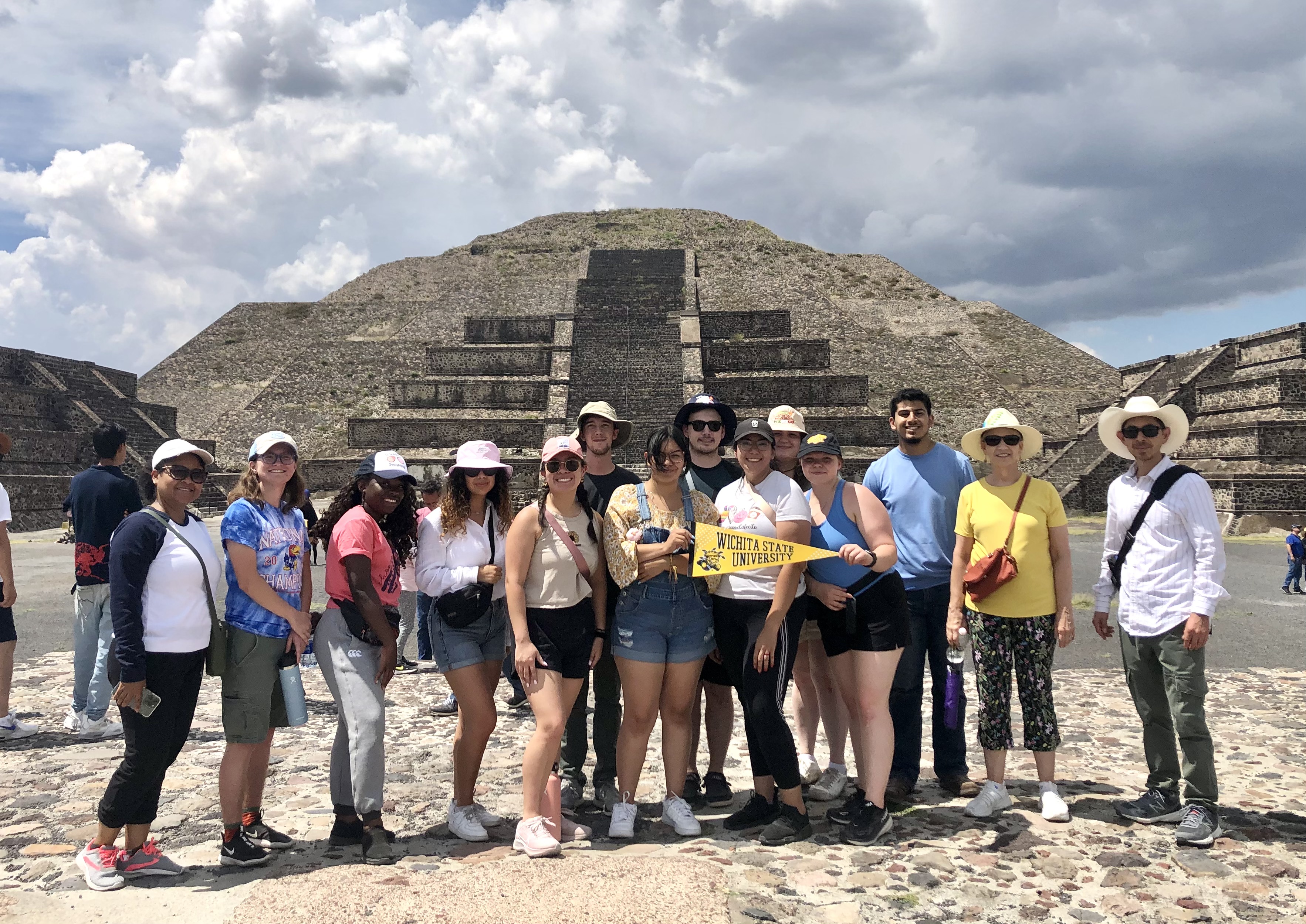 Mexico City photo of group of student