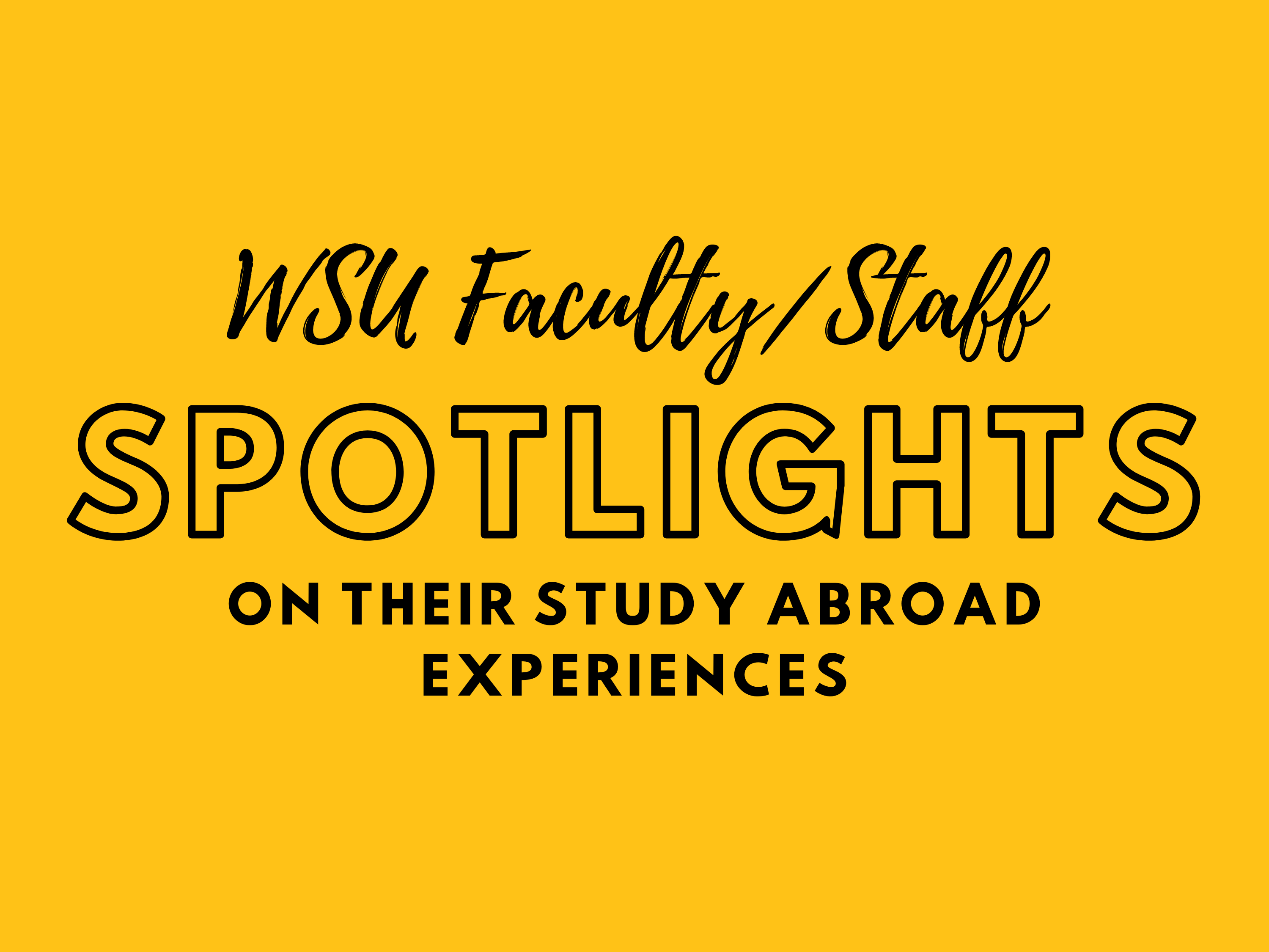 Faculty/Staff Spotlights