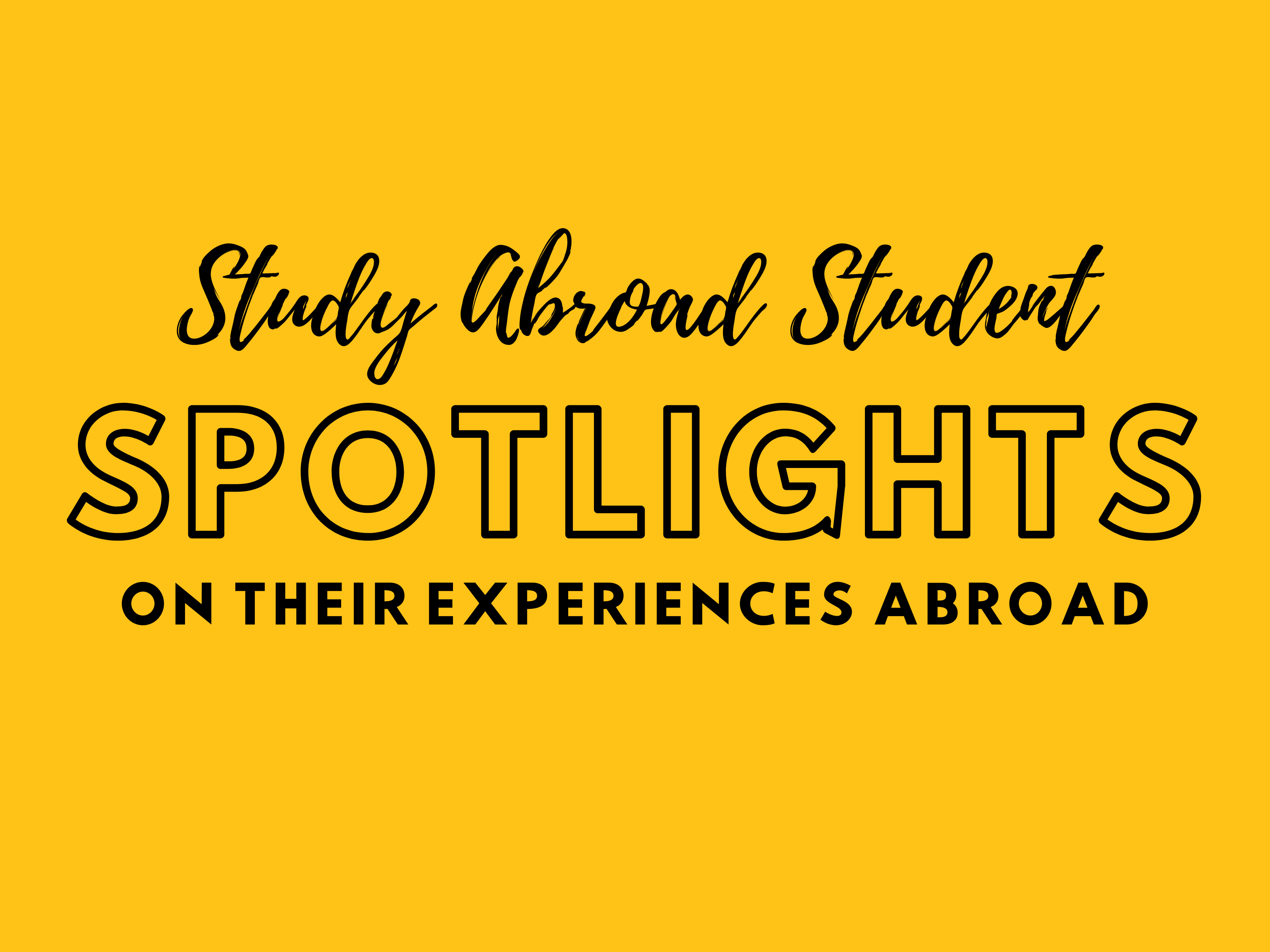 Study Abroad Spotlights