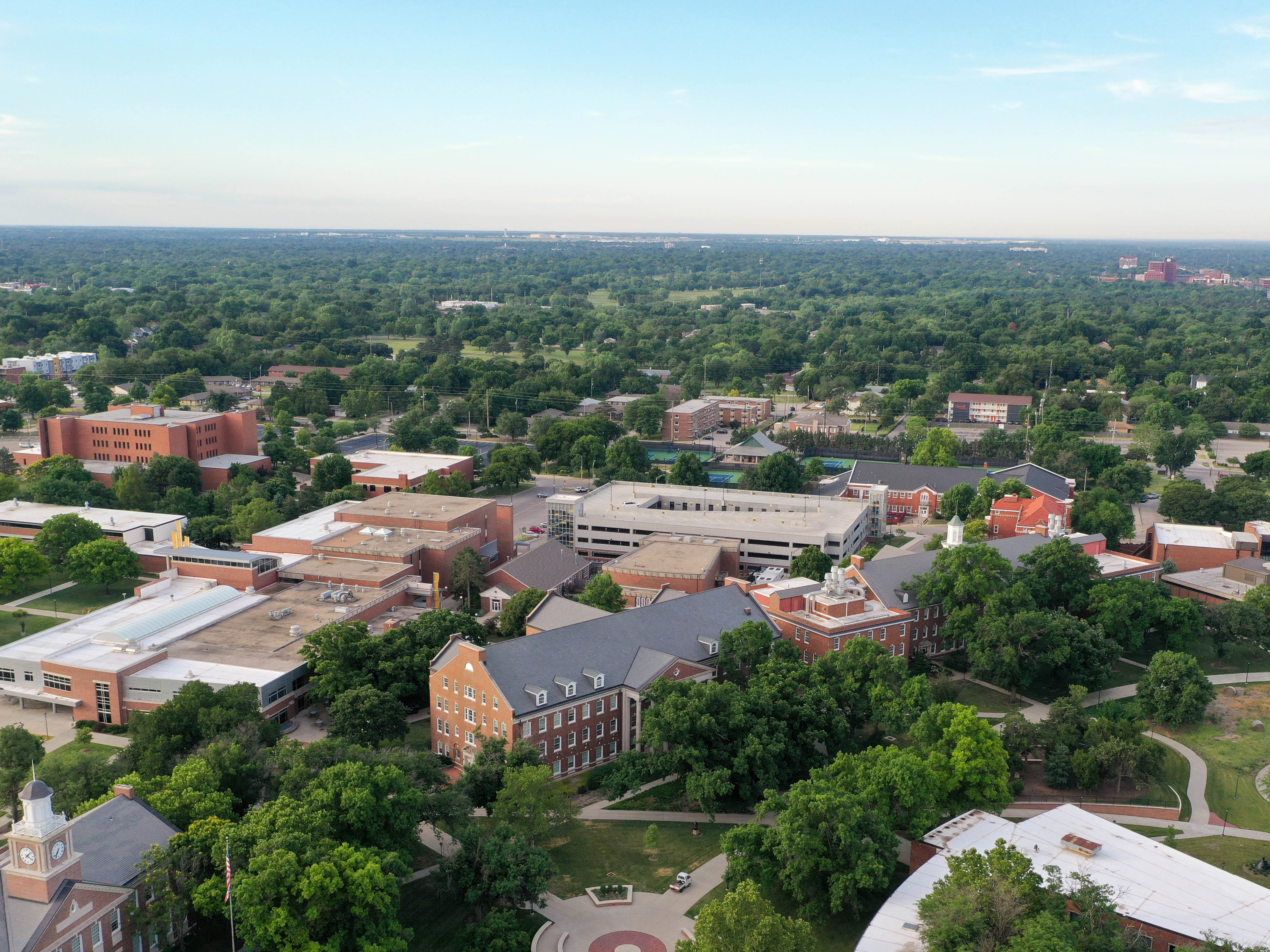 Campus Aerial looking south