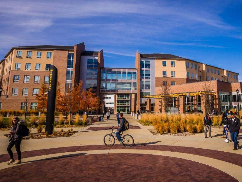 outside shocker hall