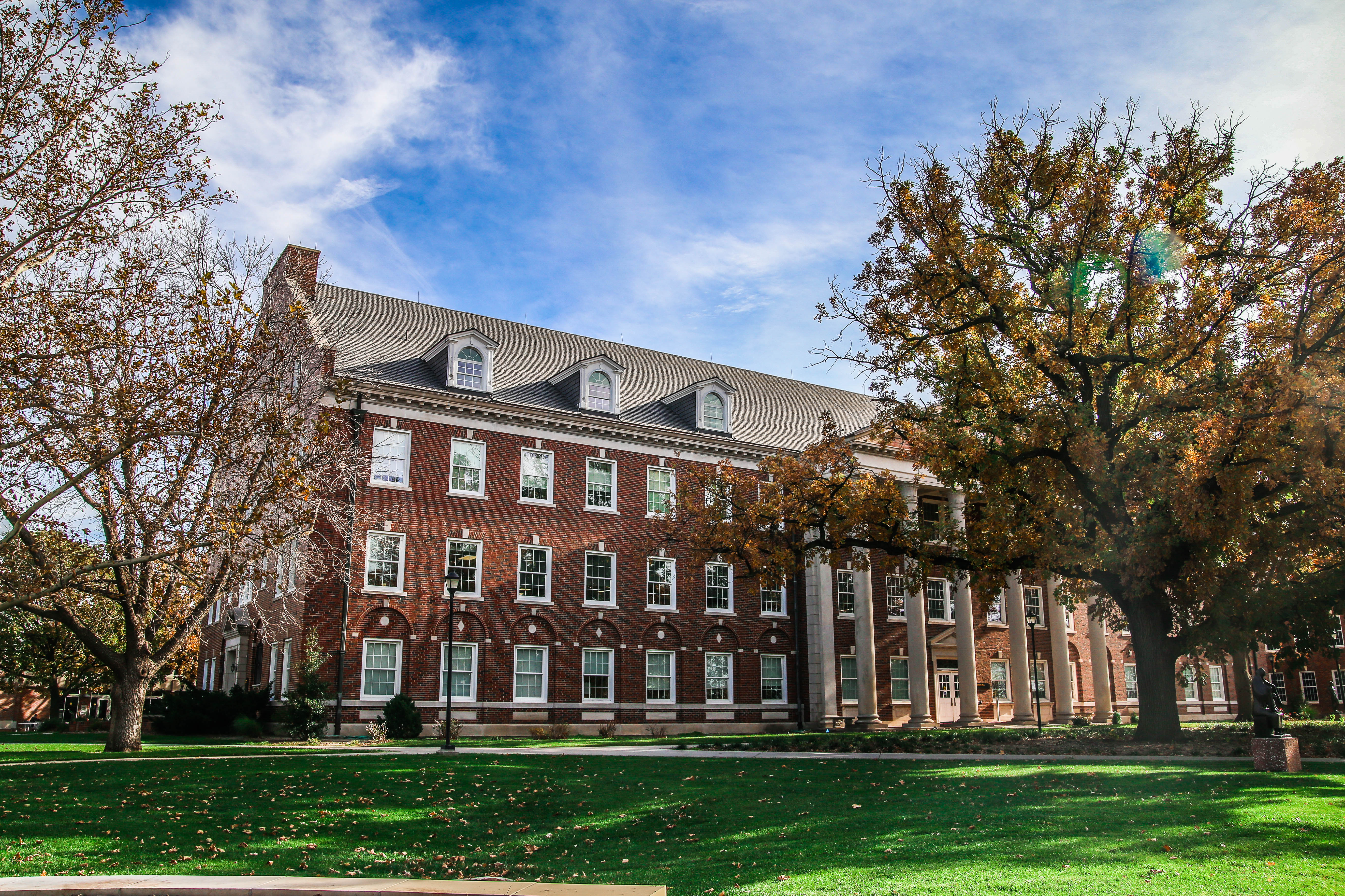 Jardine Hall with Columns