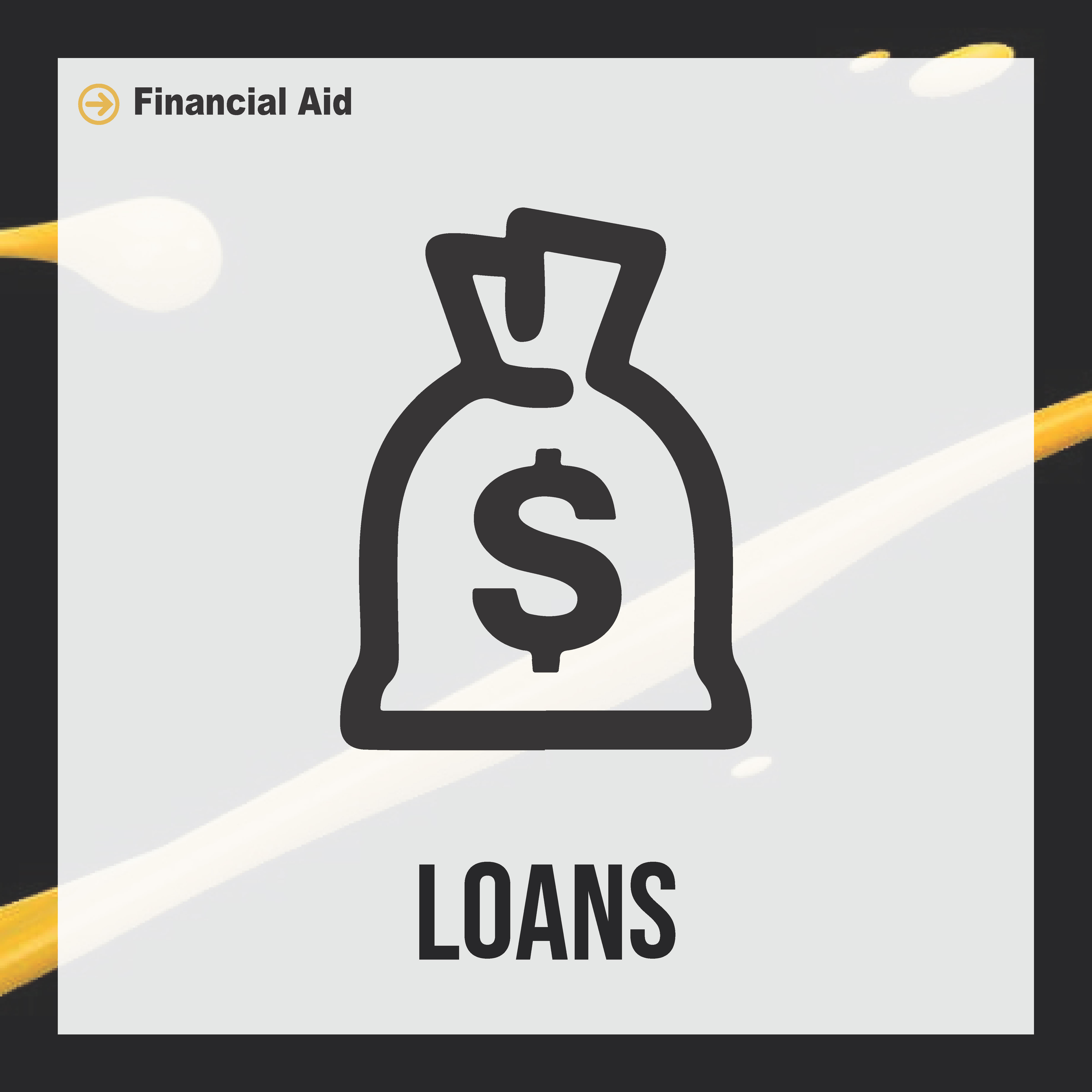 Financial Aid Loans (with circles and arrows)