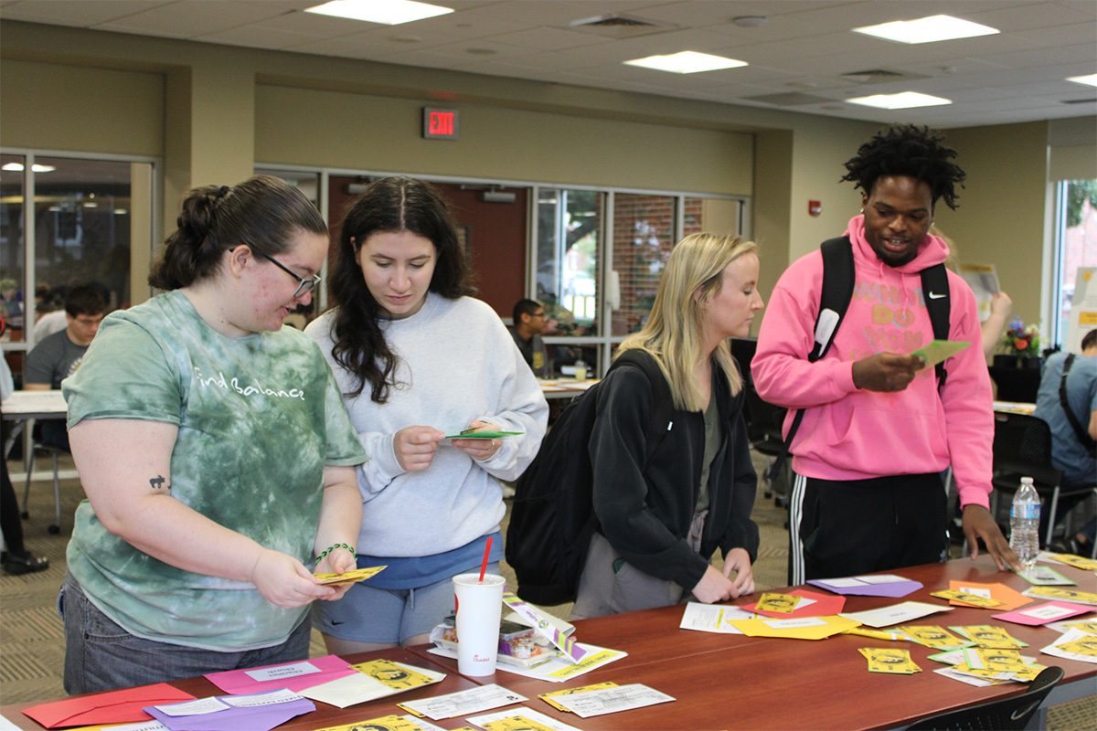 Students at a SFW workshop