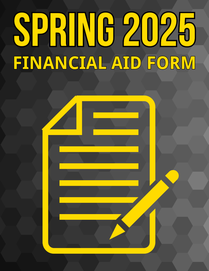 decorative image for spring financial aid form