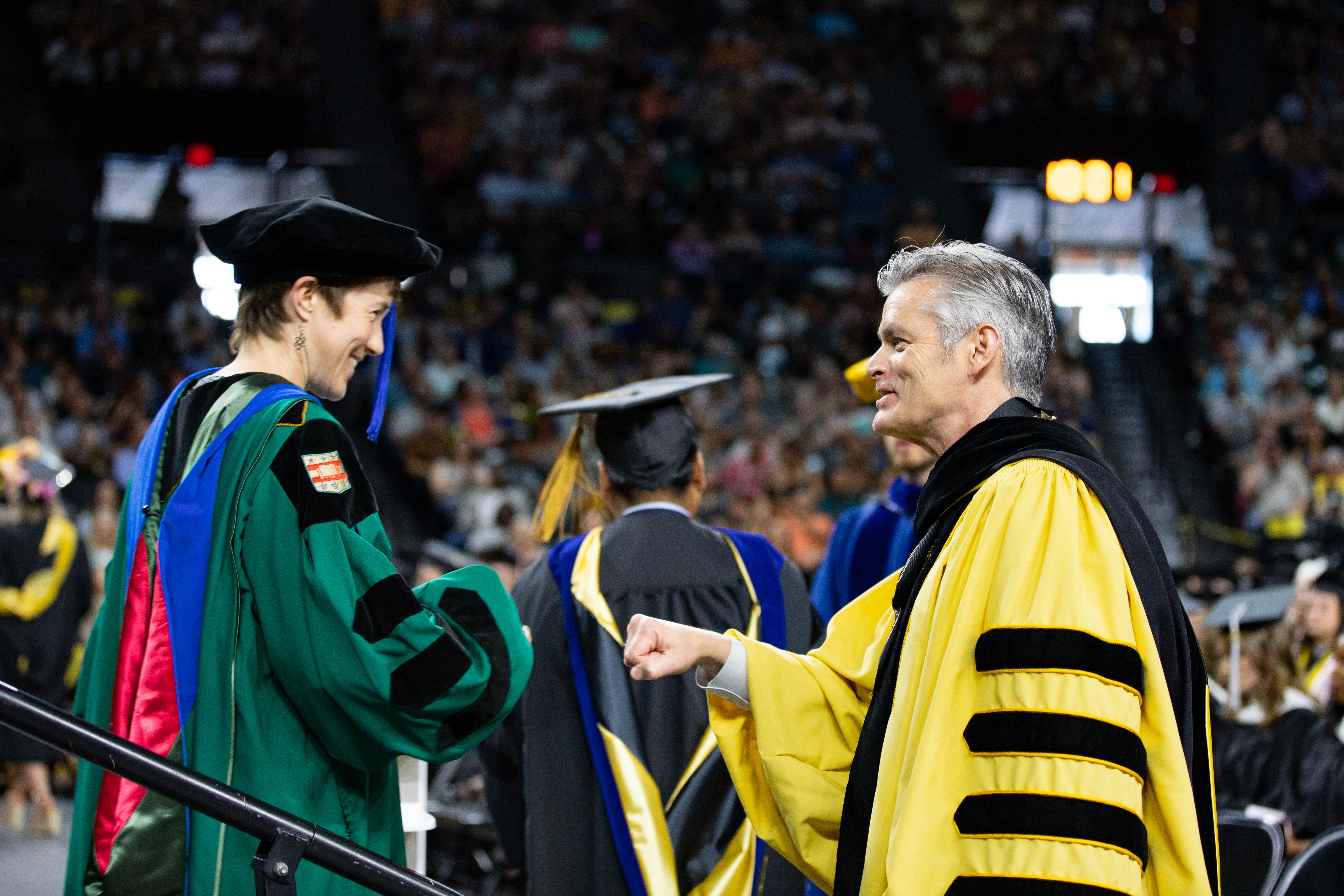 President Muma at Spring Commencement