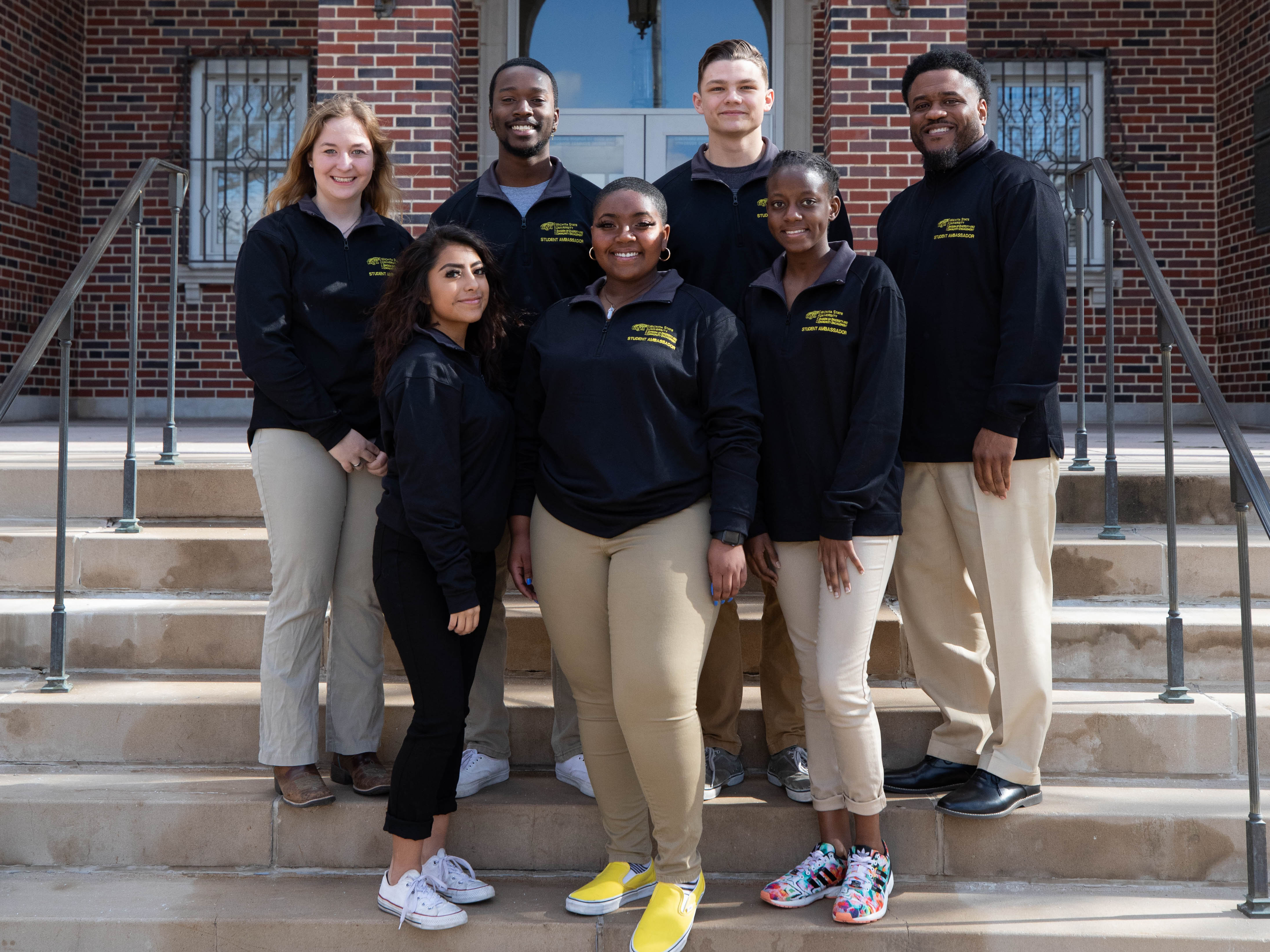 Group photo of student ambassadors 