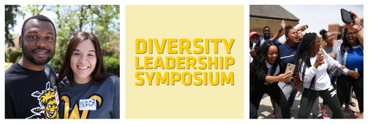 People enjoying diversity leadership symposium