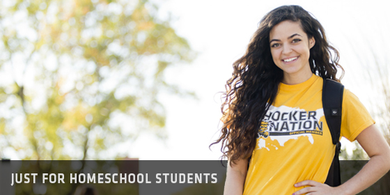Wichita State, Just for Homeschool Students