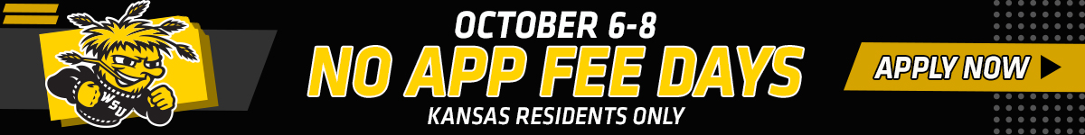 Kansas Apply Free Days. No App Fees October 6-8, Kansas Residents Only / Apply Now