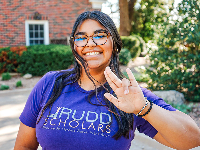 Nataleigh Holguin, Wichita State Rudd Scholar