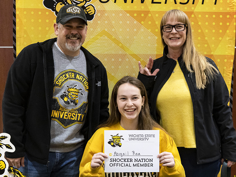 Parents and their student at W-S-YOU 2023.