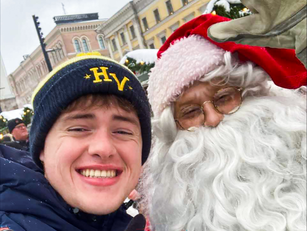 Joss Bathke study abroad in Sweden.