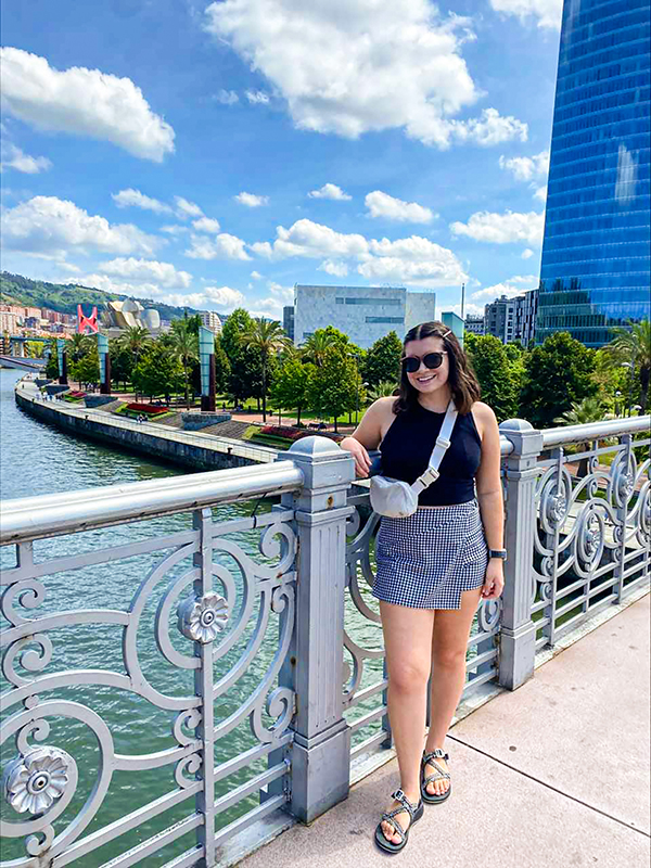 Nicole Bloomquist in Bilbao, Spain